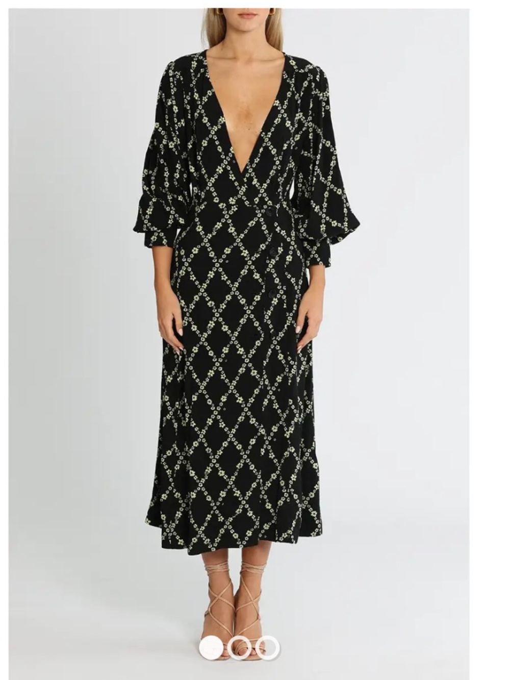 GANNI Margarita floral maxi dress